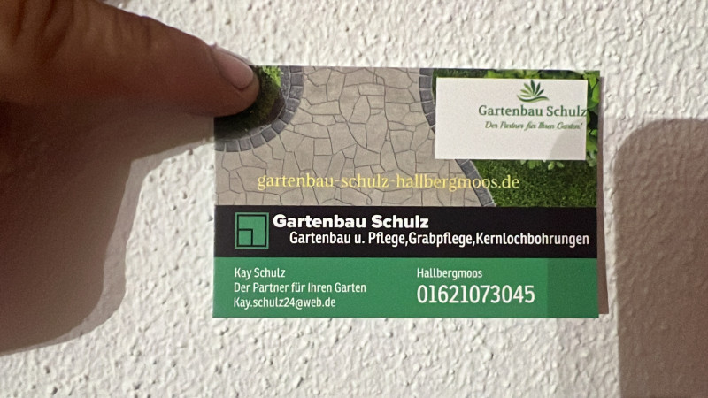 Gartenbau U Tiefbauunternehmung Schulz